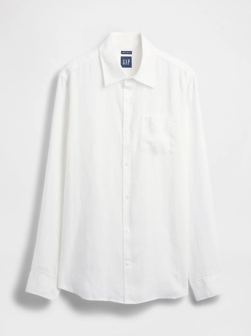 100% Linen Classic Shirt