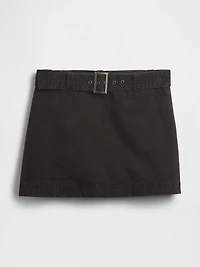 Belted Mini Skort
