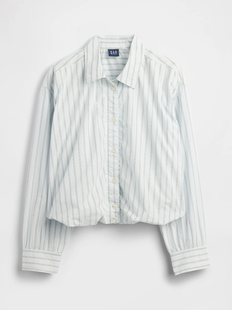 Bubble Hem Shirt