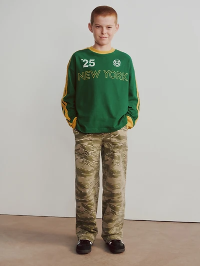 Kids UltraSoft Easy Camo Khakis