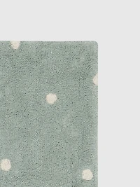 Lorena Canals Washable Rug Mini Dot  Blue Sage