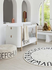 Lorena Canals Washable Rug ABC Natural Black