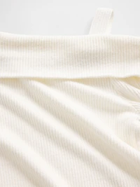 Kids Softspun Rib Off-Shoulder Sweater Top