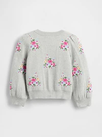 Baby & Toddler Puff-Sleeve Sweater