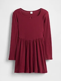 Kids Square-Neck Dress