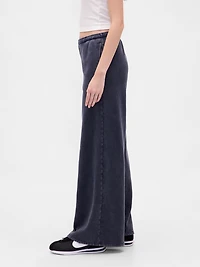 VintageSoft Baggy Wide-Leg Sweatpants