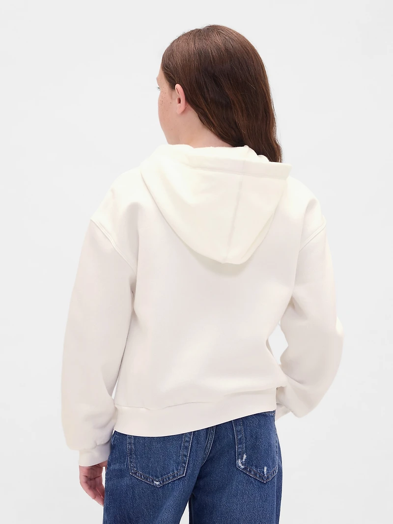 Kids VintageSoft Logo Zip Hoodie