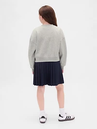 Kids VintageSoft Pleated Sweatshirt Dress