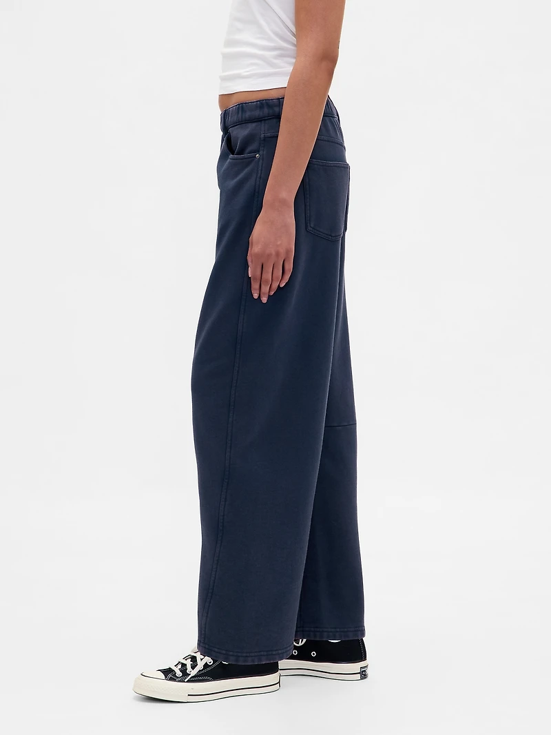 Heavyweight French Terry Barrel Sweatpants