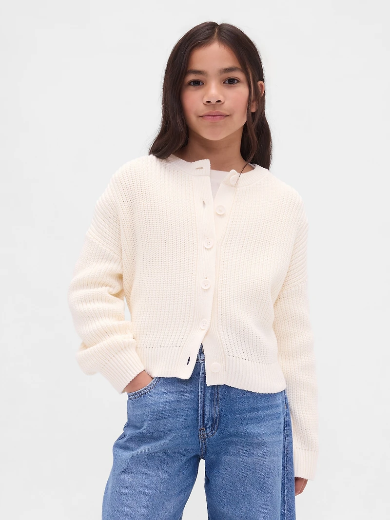 Kids Oversized Cardigan