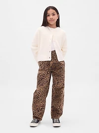 Kids High Rise Easy Barrel Jeans