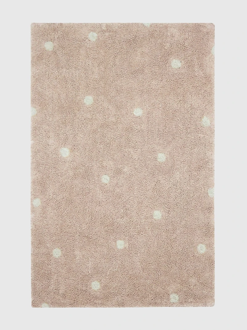 Lorena Canals Washable Rug Mini Dot Rose