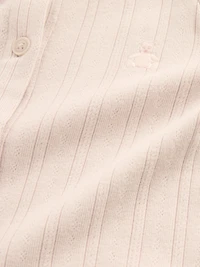 Baby Softspun Pointelle Rib Outfit Set