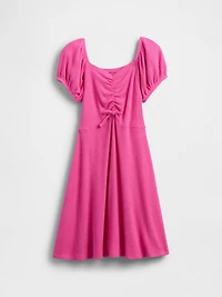 Kids Ruched Rib Dress