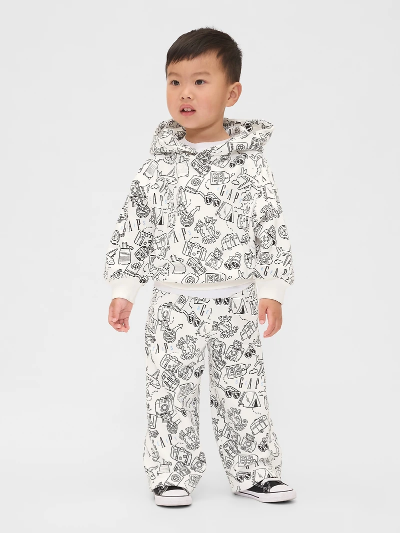 Gap × BÉIS Baby & Toddler VintageSoft Barrel Sweatpants
