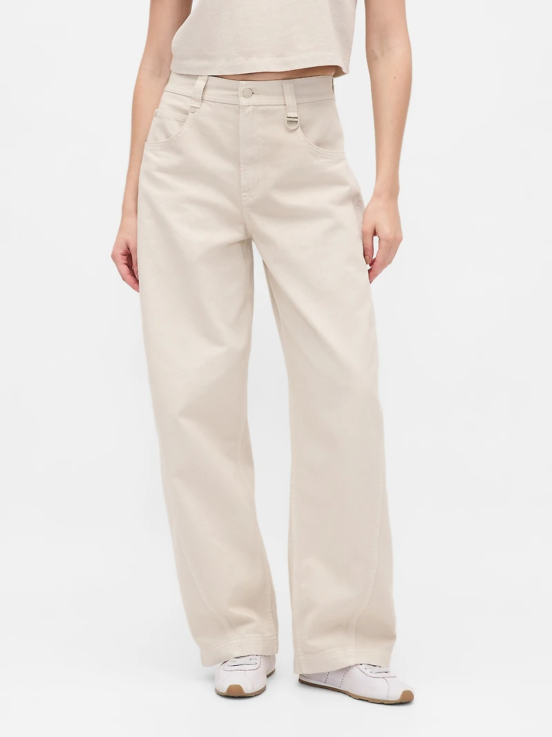 Gap × BÉIS High Rise Barrel Jeans