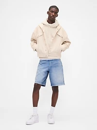 Gap × BÉIS Knit Denim Baggy Shorts
