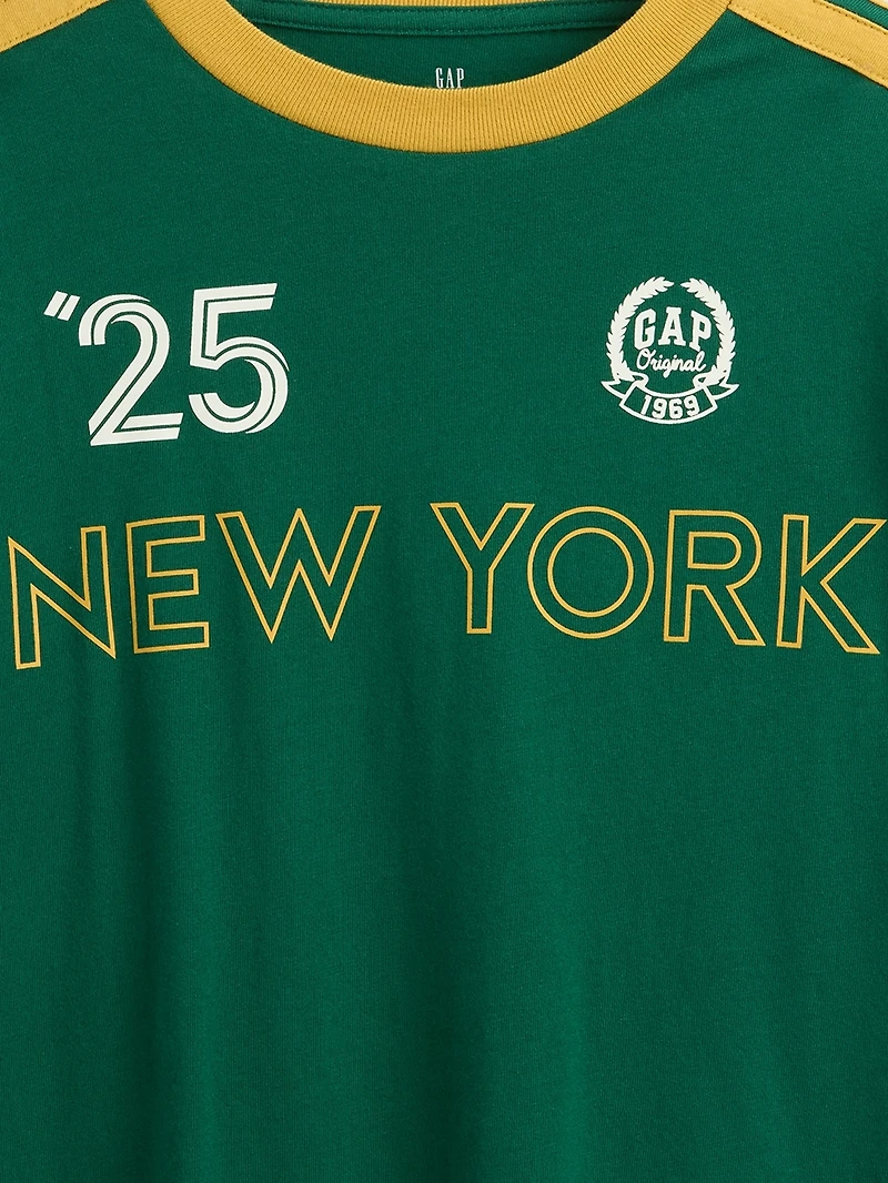Kids Soccer Jersey Logo T-Shirt