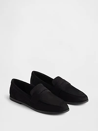 Vegan Suede Loafers