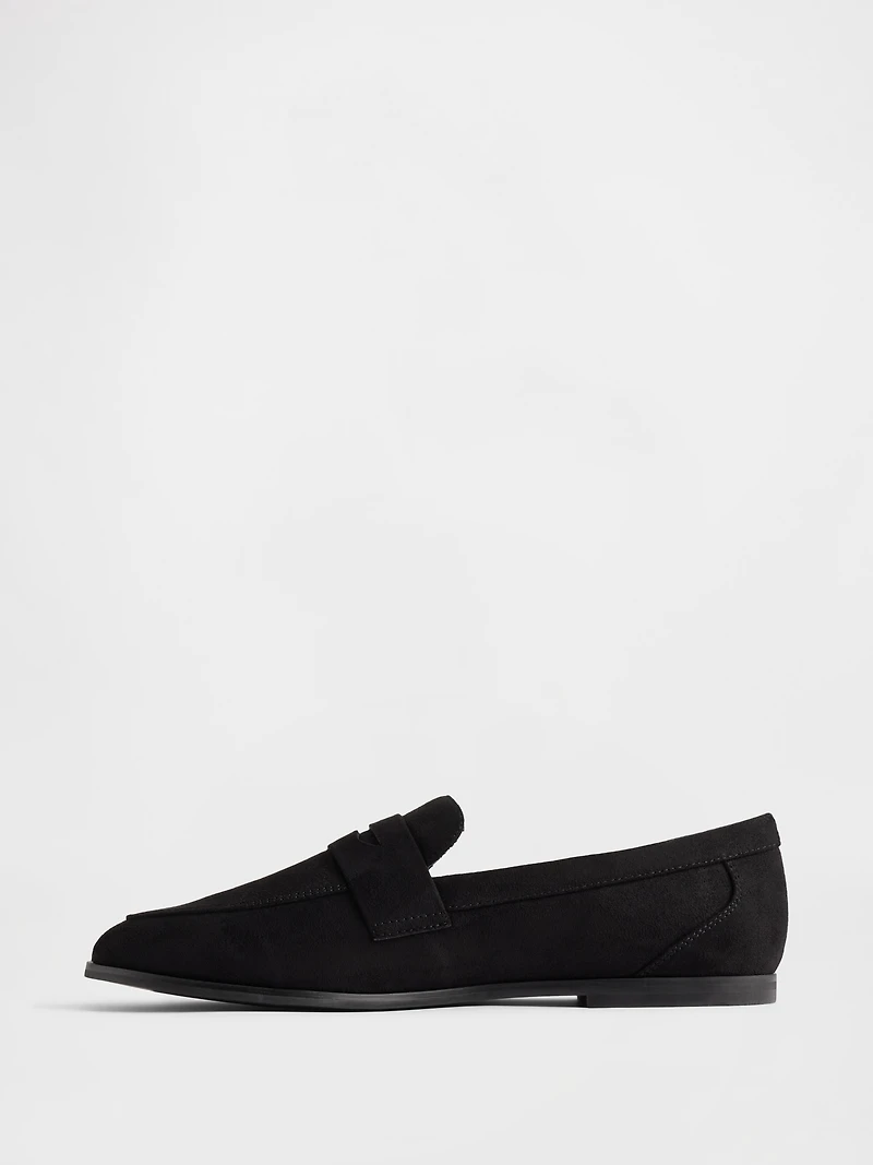 Vegan Suede Loafers