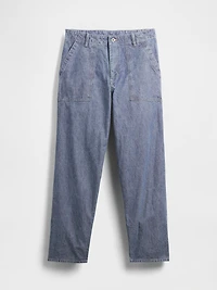 Canvas Baggy Trouser Jeans