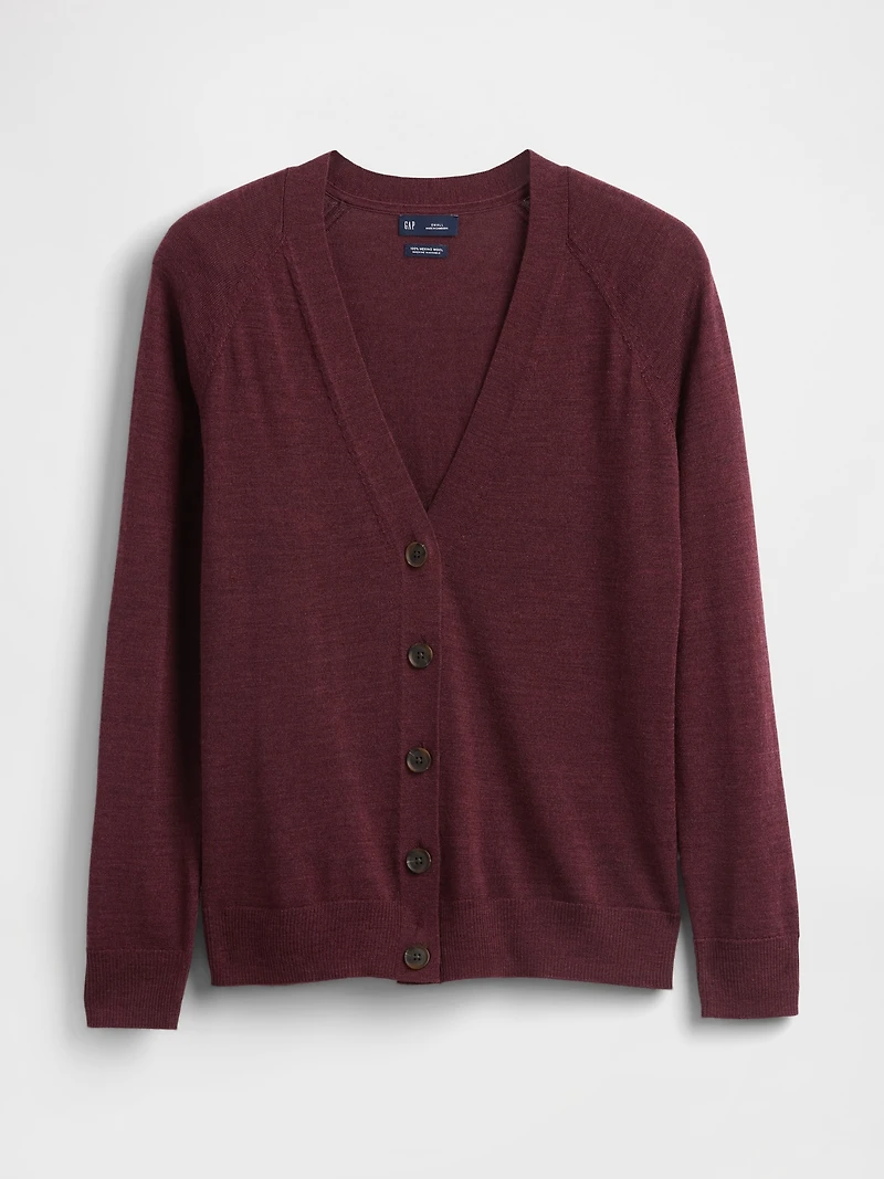 Merino Boyfriend Cardigan