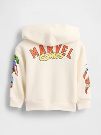 Baby & Toddler VintageSoft Marvel Logo Zip Hoodie