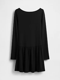 Drop-Waist Mini Dress