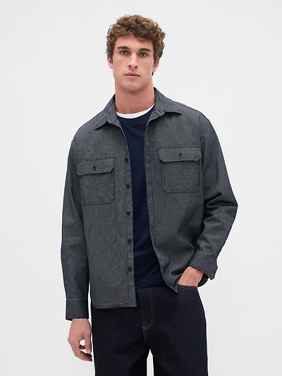 Denim Big Shirt