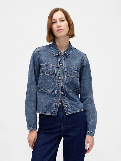 Denim Shirt Jacket