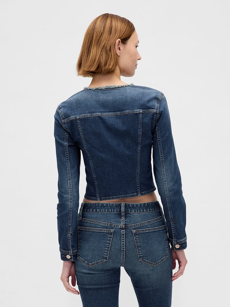 Denim Moto Jacket