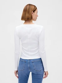 Modern Rib Crop T-Shirt