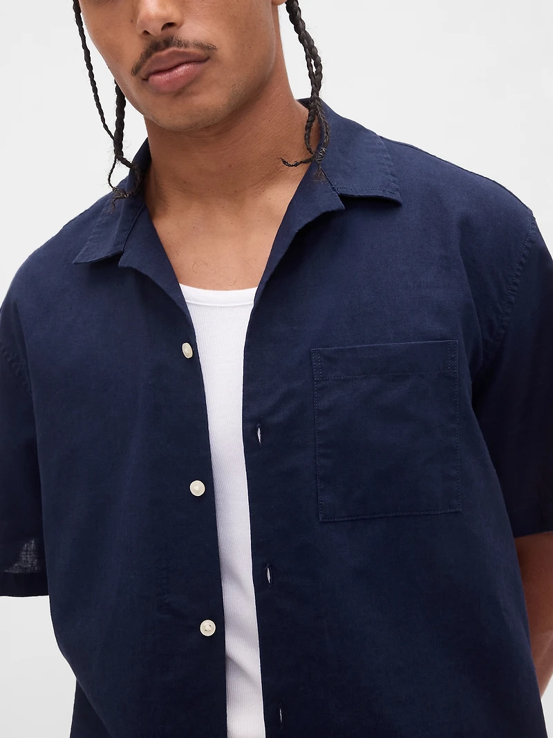 Linen-Cotton Shirt