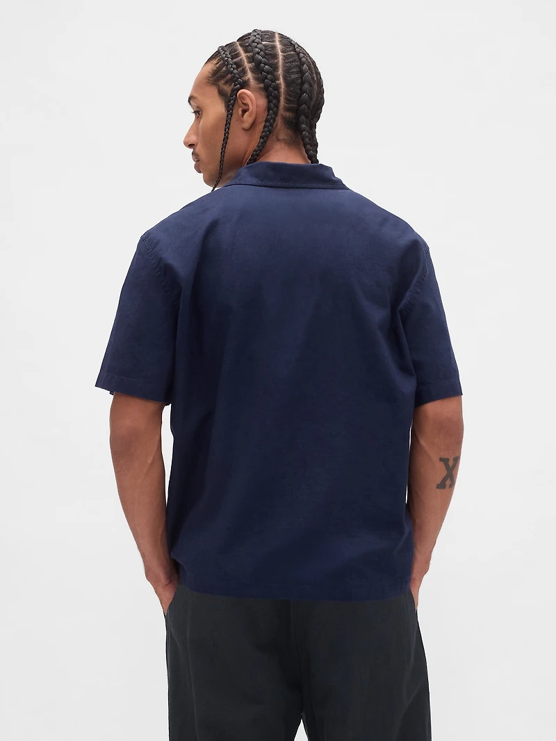 Linen-Cotton Shirt