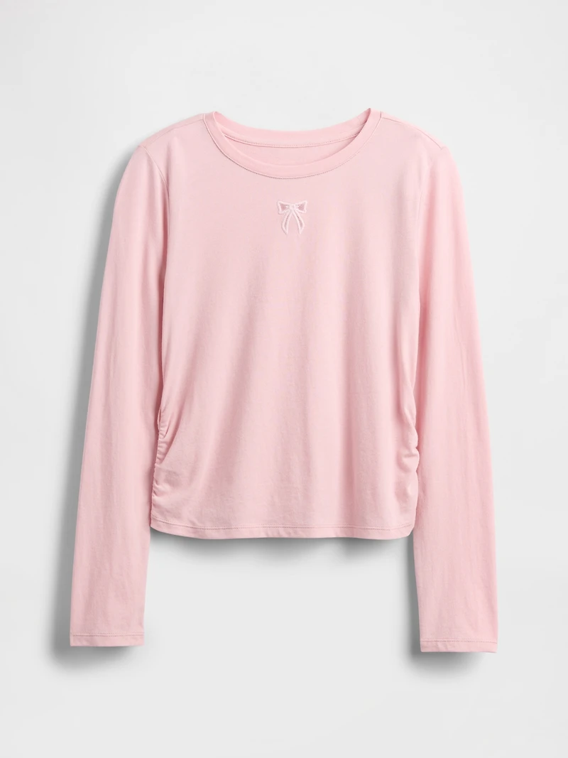 Kids Ruched Side T-Shirt