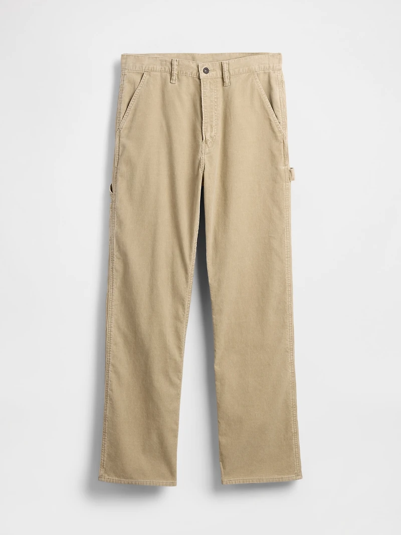 Corduroy '90s Loose Carpenter Pants