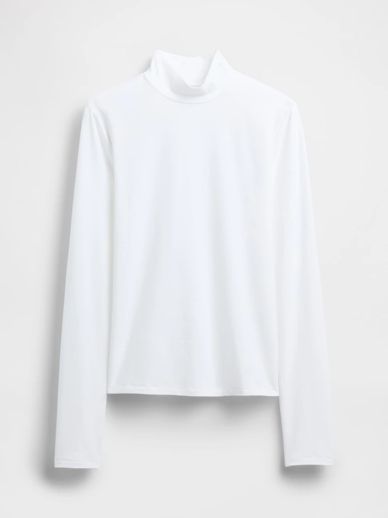 CloseKnit Jersey Mockneck T-Shirt