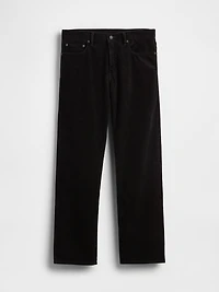 Corduroy Relaxed Straight Pants