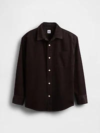 Kids Relaxed Corduroy Shirt
