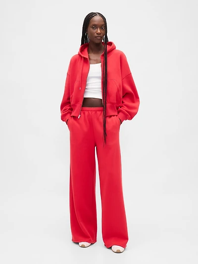 VintageSoft Baggy Wide-Leg Sweatpants