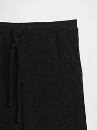 Waffle Wide-Leg PJ Pants