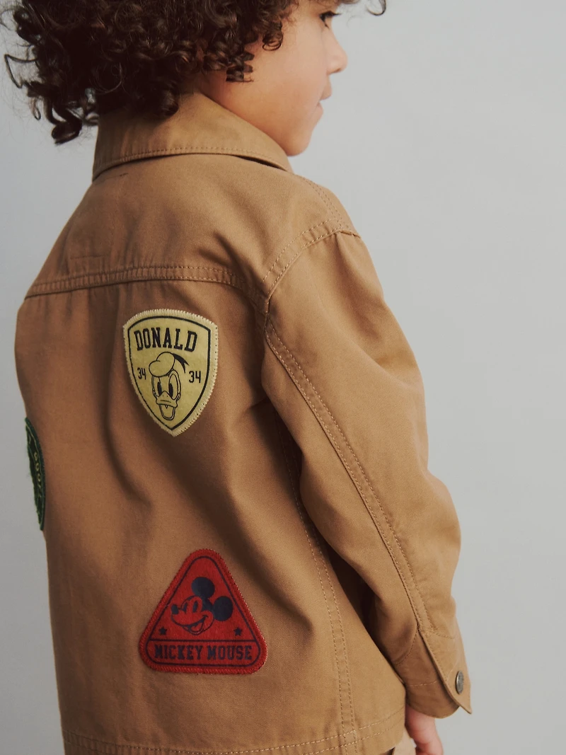 Gap × Disney Baby & Toddler Mickey Mouse Canvas Chore Jacket