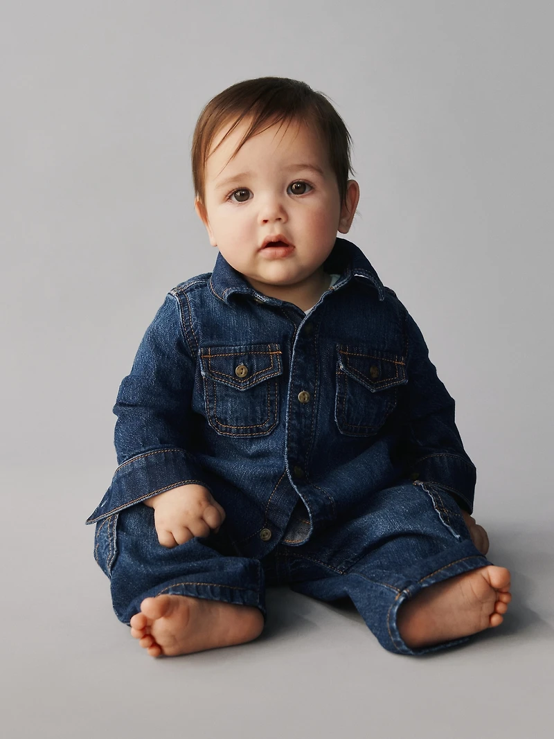 Baby Denim Outfit Set