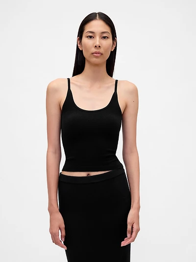 CashSoft Stretch Crop Tank Top