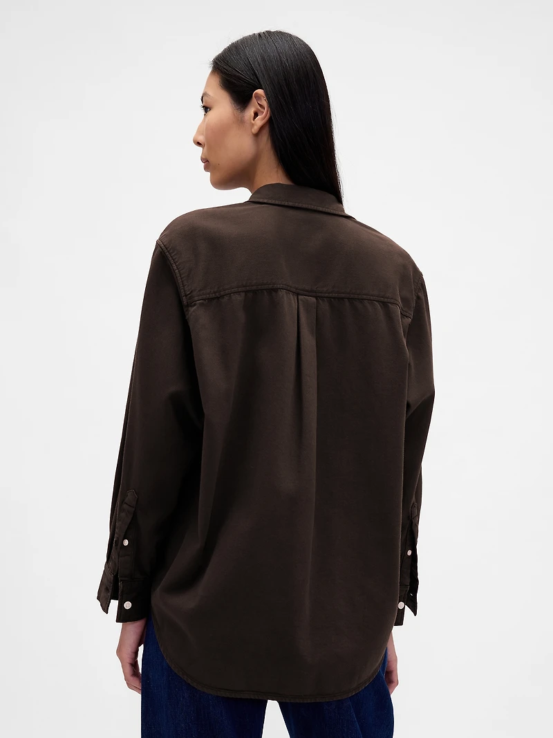 UltraSoft Denim Big Shirt