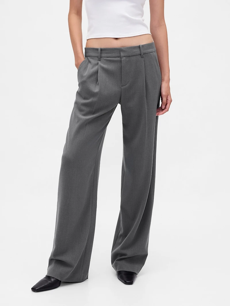 365 Low Rise Pleated Trousers