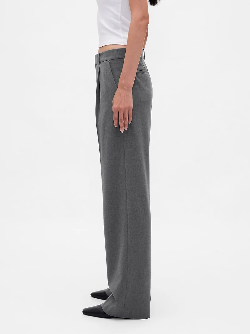 365 Low Rise Pleated Trousers