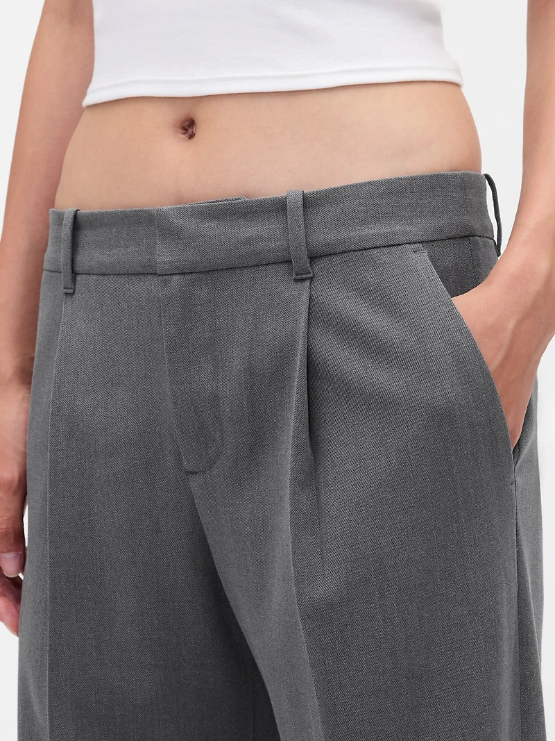 365 Low Rise Pleated Trousers