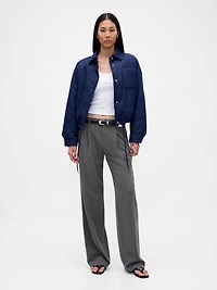 365 Low Rise Pleated Trousers