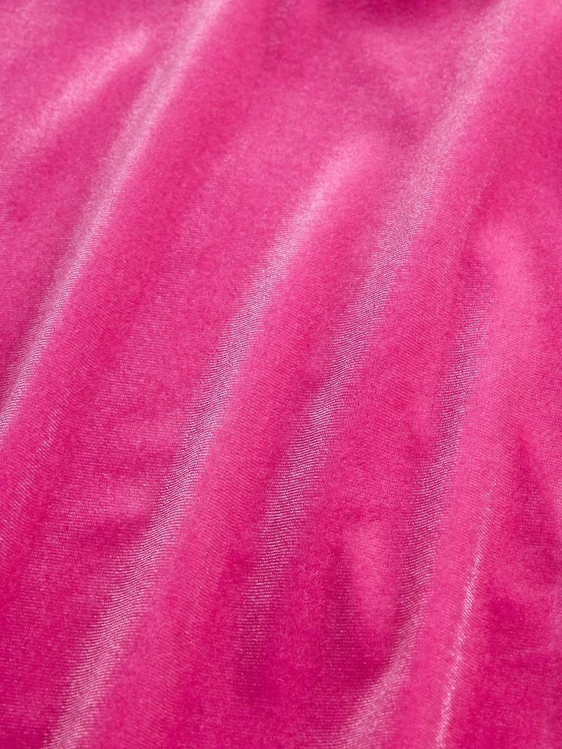 Kids Velvet Empire Waist Dress